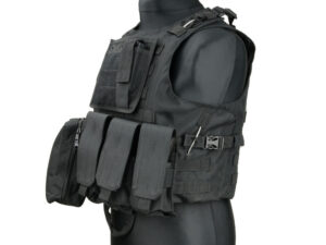 AAV FSBE Tactical Vest – black KingArms.ee Waistcoats and harnesses
