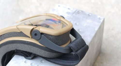 Taktikalised prillid kohvriga – Beež (FMA) KingArms.ee Airsoft prillid
