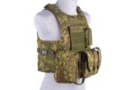 Plāksnes turētājs ar kabatām-GZ<br><br> KingArms.ee Vestes un zirglietas