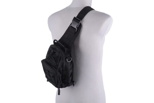 Tactical Shoulder Bag – Black KingArms.ee Pouches, bags & straps