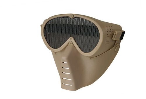 Защитная маска Ventus Eco Mask – tan KingArms.ee Без крепления для шлема