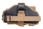 Modular thigh panel with holster tan KingArms.ee Holsters