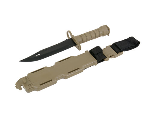 DUMMY BAYONET FOR M4/M16 SERIES – TAN KingArms.ee Knives