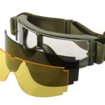 Защитные очки - зеленые