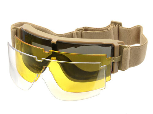 Тактические очки GOGGLES GX-1000 (Бежевый) KingArms.ee Airsoft очки