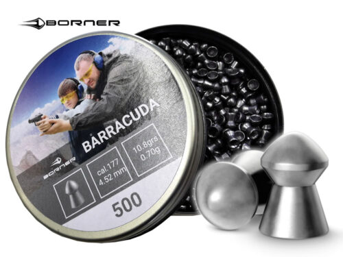 Borner “Barracuda” 0.70 g 4.5mm (500 tk) KingArms.ee Ilmakivääreitä 4,5mm