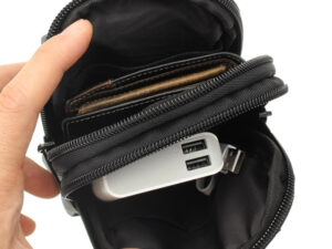 Tactical waist bag (Desert camo) KingArms.ee Pockets