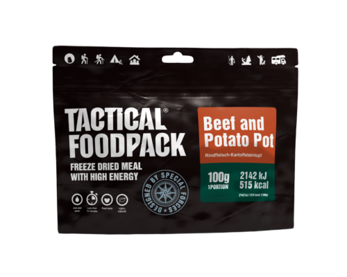 Beef and potato casserole 100g KingArms.ee Tactical Foodpack