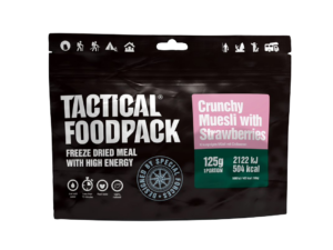 Crispy muesli with strawberries 125g KingArms.ee Tactical Foodpack