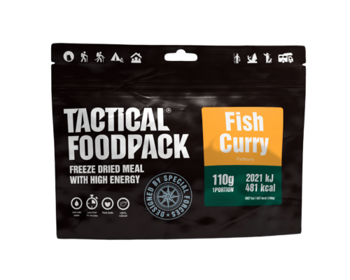 Kala curry riisin kanssa 110g KingArms.ee Taktinen ruokapaketti