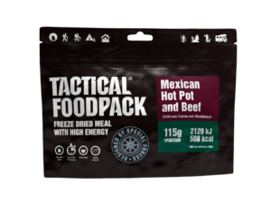 Spaghetti Bolognese 115g KingArms.ee Tactical Foodpack