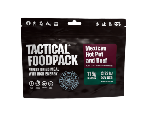 Mexican casserole with beef 115g KingArms.ee Tactical Foodpack
