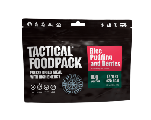 Rice pudding with berries 90g KingArms.ee Tactical Foodpack
