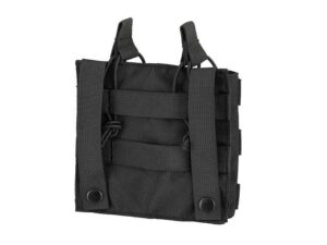 MODULAR OPEN TOP DOUBLE MAG POUCH FOR 5.56 – BLACK [8FIELDS] KingArms.ee Storage pockets
