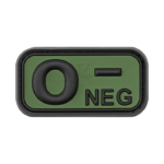 Bloodtype Rubber Patch 0 Neg