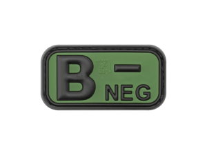 Эмблема группы крови B Neg KingArms.ee Эмблемы