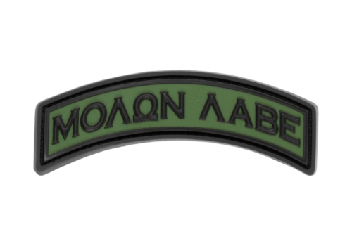 Molon Labe Tab Rubber Patch KingArms.ee Patches