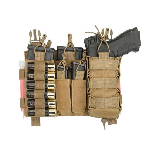 BUCKLE UP MULTI-MISSION FRONT-PANEL – COYOTE [8FIELDS] KingArms.ee Storage pockets