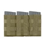 ELASTIC TRIPLE SR25 M14 SCAR H HK417 MAGAZINE POUCH OLIVE KingArms.ee Storage pockets