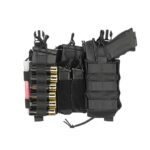 BUCKLE UP MULTI MISSION FRONT PANEL BLACK 8FIELDS KingArms.ee Storage pockets