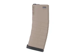 120rd mid-cap magazine for M4/M16 type replicas – tan / black KingArms.ee Airsoft