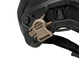 Goggle Swivel Clips (19mm) dark earth KingArms.ee Helmet mounts