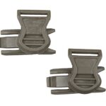 Goggle Swivel Clips 19mm green