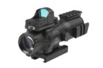 Rhino 4X32 Scope with Micro Red Dot Sight THETA OPTICS KingArms.ee Sights