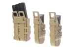 Set of Open III 2 XS  1 M Pistol 5.56 Magazine Pouches MOLLE KingArms.ee Storage pockets