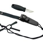 Eldris kaklo peilis juodas morakniv