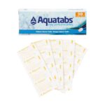 Water purification tablets