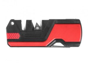 BushSHARP knife sharpener red + tinder [The Edge] KingArms.ee Knives / Pruning saw