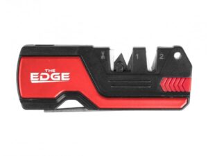 BushSHARP knife sharpener red + tinder [The Edge] KingArms.ee Knives / Pruning saw