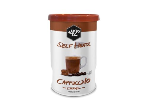 Self-heated cappuccino [42 Degrees] KingArms.ee Self-heating beverage