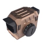 Raudonas taškas tamsios žemės aim-o