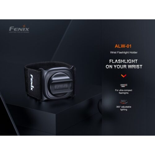Rim holder for compact flashlights ALW-01 (Fenix) KingArms.ee Flashlight