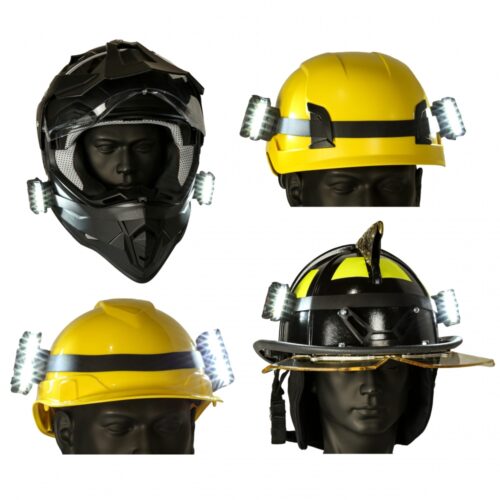 Magnetic hard hat strap attachment {available with retractable option} (Guardian Angel) KingArms.ee Police/Military