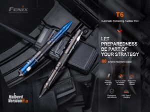 Tactical pen T6 (Fenix) KingArms.ee Flashlight