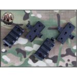 Emersongear Ķiveres slaidu komplekts ātri Melns