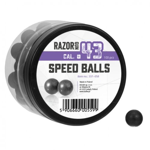 43 cal. rubber balls / 100 pcs. KingArms.ee Rubber bullets