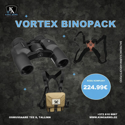 Vortex BinoPack KingArms.ee Pakkumised