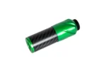 Carbon fibre silencer DSL2 36x100mm Green KingArms.ee Silencers