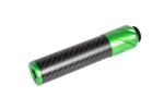 Carbon fibre silencer DSL2 36x150mm Green KingArms.ee Silencers