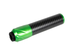 Carbon fibre silencer DSL2 36x150mm Green KingArms.ee Silencers