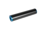 Carbon fibre silencer 30x150mm blue KingArms.ee Silencers