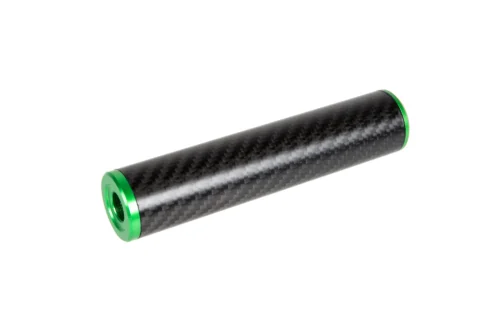 Carbon fibre silencer 30x150mm green KingArms.ee Silencers