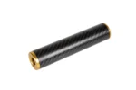 Carbon fibre silencer 30x150mm Gold KingArms.ee Silencers