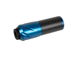 Carbon fibre silencer DSL2 36x100mm Blue KingArms.ee Silencers