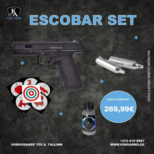 Air gun Escobar set KingArms.ee Offer