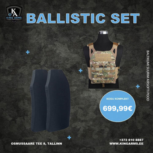 Ballistiline vest Multicam KingArms.ee Pakkumised